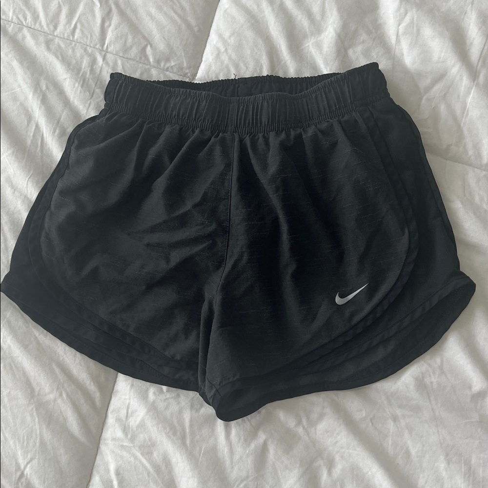 Nike Black & Gray Running Shorts